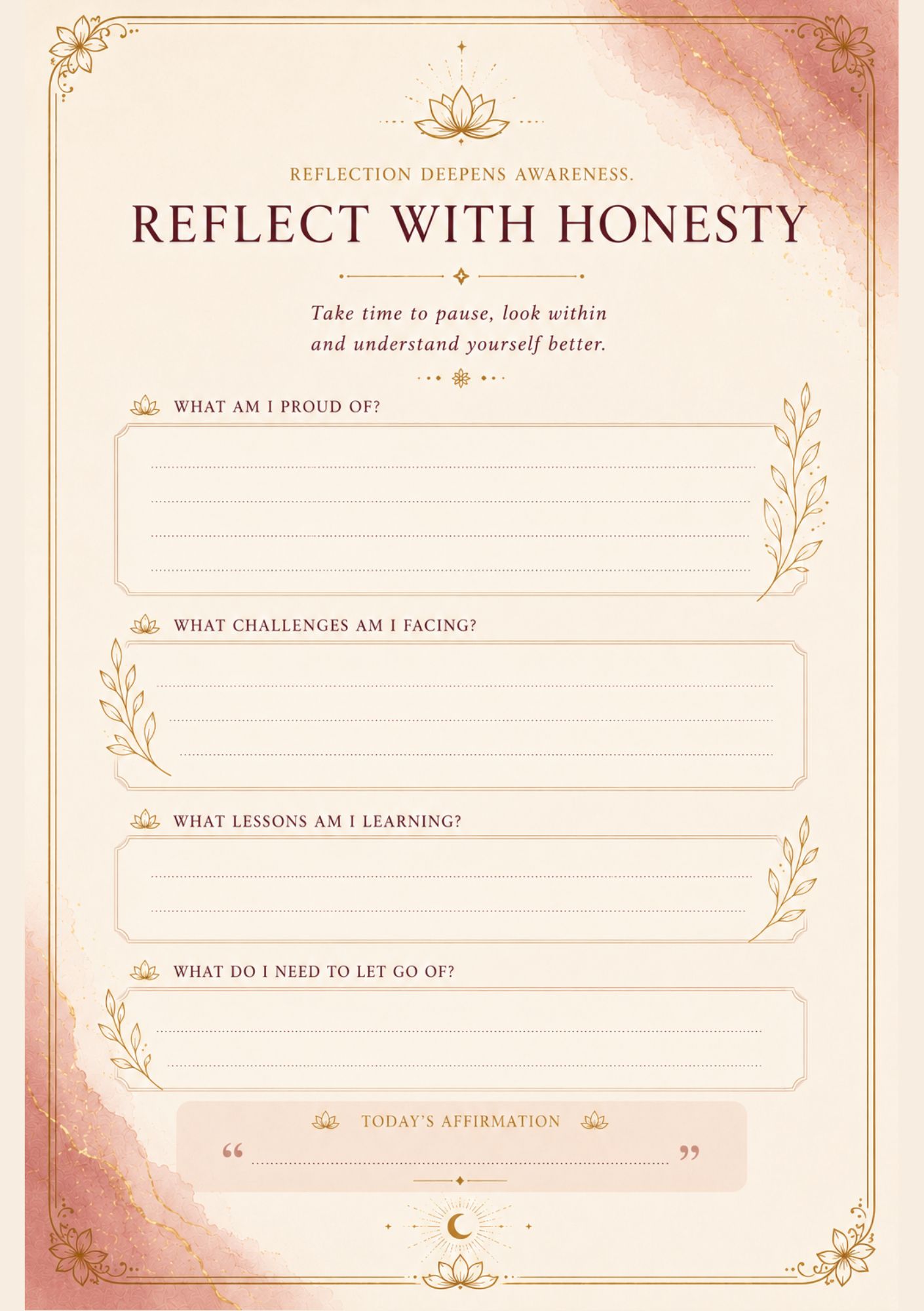 Sankalp — Reflect with honesty